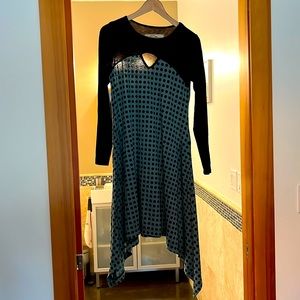 Effie’s Heart jersey knit long sleeve dress
